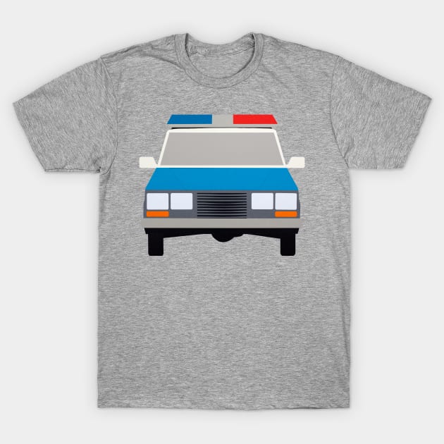 Police Car 1988 T-Shirt by Rosi Feist